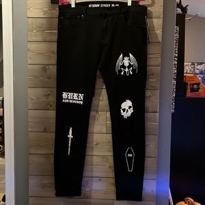 Hot Topic Denim Stinger 4 Dark 36 x 30
